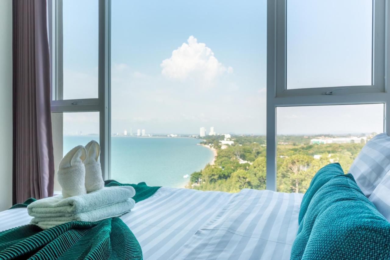 Luxury Beach Front 1 Bedroom / Netflix / Bangsare - Pattaya バンサレー エクステリア 写真